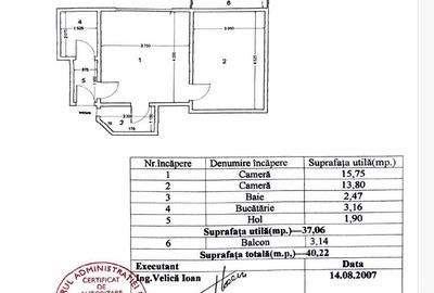 Apartament cu 2 camere semidecomandat, mobilat în Națiunile Unite - 3