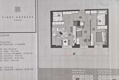 Apartament 3 camere, incalzire gratuita- Oportunitate investiție - 1