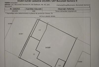Teren de 408 mp, în Apărătorii Patriei - 1