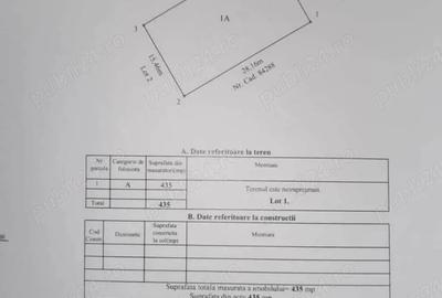 Teren de 435 mp, în Bradu - 1