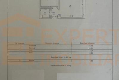 Apartament cu 2 camere în Central