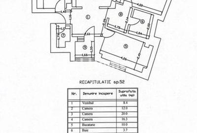 Apartament cu 3 camere decomandat, mobilat în Unirii - 15