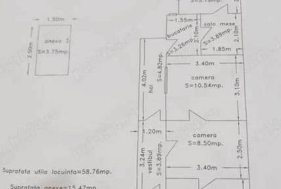 Casă cu 3 camere cu Teren 190 Mp în Pantelimon - 2