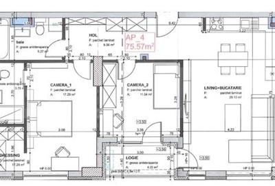 Apartament cu 3 camere decomandat în Mărăști - 5