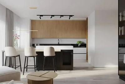 Apartament cu 3 camere semidecomandat, mobilat în Voluntari