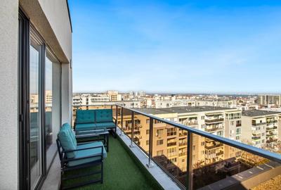 Penthouse 4 camere de inchiriat - mobilat si utilat premium in Complex Maurer - 17