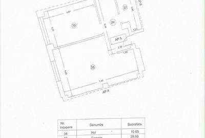 Apartament cu 2 camere în Central