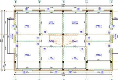 Duplex de vanzare, cu 4 camere, 100 mp+250 mp teren, zona Ip - 2