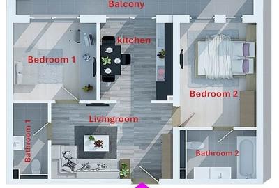 Apartament cu 3 camere în Central - 16