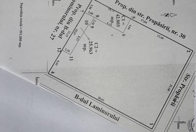 Teren Construcții intravilan de 592 mp, în Chitila - 1