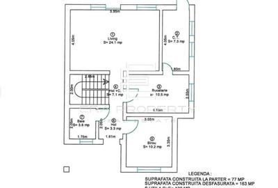Casa individuala 5 camere – teren 470 mp- Sura Mica – Sibiu - 10