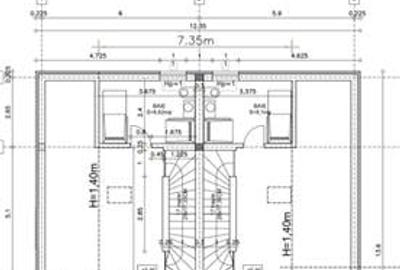 Casă individuală cu 4 camere cu Canalizare în Dâmbul Rotund - 9