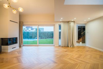 VILA MOBILATA - 5 CAMERE + PISCINA - PIPERA - COMISION 0% - 2