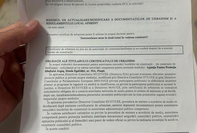 Teren de 1000 mp, în Craiovei