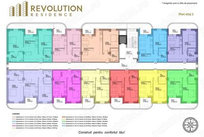 Apartament cu 2 camere decomandat în Central - 7