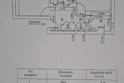 Apartament cu 2 camere decomandat în Central - 1