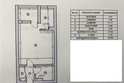 Garsonieră semidecomandată în Obor