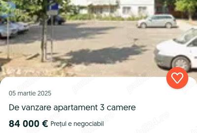 De vanzare apartament 3 camere - 1