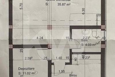 Spatiu finisat, 2 intrari, parcare – Doamna Stanca–Dedeman, disponibil acum - 1