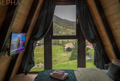 Cabana A Frame 115mp utili, Teren 3450mp, Coada Lacului Colibita - 11