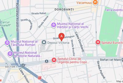Dorobanti 1- 2 cam ,centrala proprie +ac, in vila, metrou Victoriei, PREȚ REDUS - 1