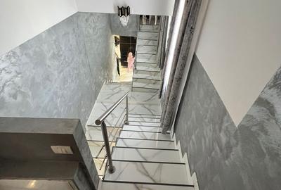 Vila mobilata si utilata - 4 camere - 4 bai  - incalzire in pardoseala - 10