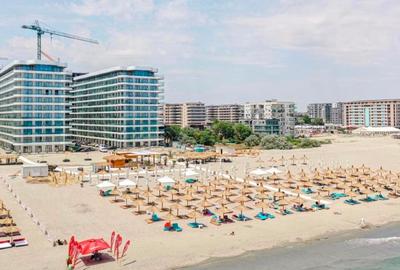Apartament 3 camere SEA ON Mamaia, mobilat si utilat lux, in prima linie la mare