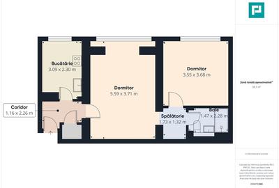 Apartament 2 camere  + garaj la Podgoria - 8