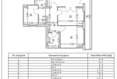 Apartament cu 3 camere decomandat în Drumul Taberei - 10