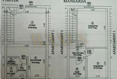 Casa tip Triplex la pret de apartament! 84mp, gradina,parcare, Eroilor - 2