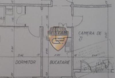 3 camere Casa de Cultura et 4/10, centrala gaze, 2 balcoane - 6 mp, 62 mp utili - 2