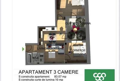 Vanzare 3 camere Viilor