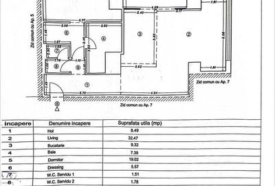 Apartament cu 2 camere decomandat în Faleza Nord - 2