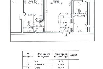 Apartament cu 2 camere, mobilat în Aradului - 17