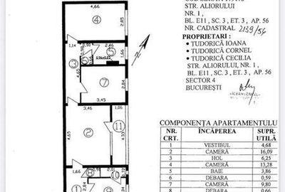 Apartament cu 3 camere semidecomandat, mobilat în Alexandru Obregia - 1