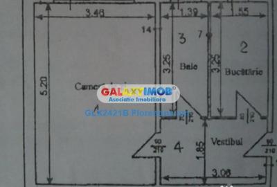 Garsonieră decomandată în Drumul Taberei