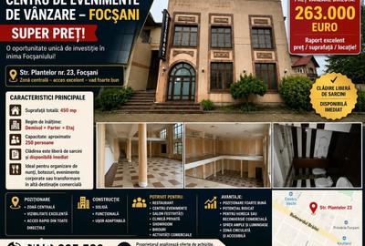 Spațiu comercial, de 450 mp, în Central - 4