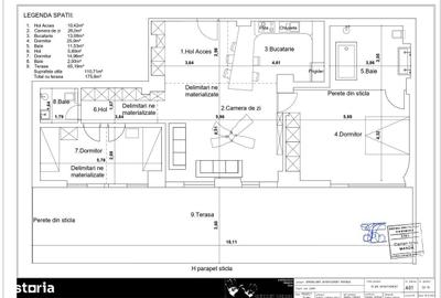 Apartament cu 4 camere în Central - 9