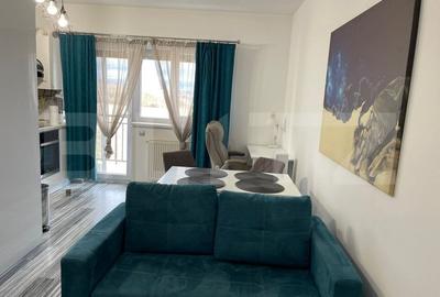 Apartament cu 2 camere, 35 mp si curte de 40 mp, zona Ogorului