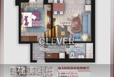 Apartament 2 camere | Open-space | Pallady | Comision 0 - 6