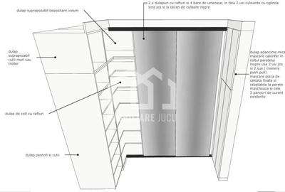 Apartament cu 2 camere semidecomandat, mobilat în Sânnicoară - 26