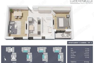 Apartamente NOI | Luceafarului Residence Targovi?te - 4