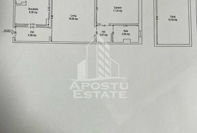 Apartament cu 2 camere semidecomandat, mobilat în Dâmbovița - 21