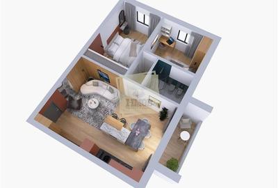 Apartament 3 camere etajul 1 in bloc cu lift si parcare in Gusterita - 6