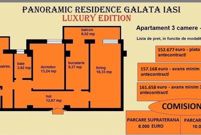 Apartament cu 3 camere decomandat în Galata - 2