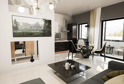 Apartament 1 camera - spatios intr-un complex rezidential nou din Podu Ros - 11