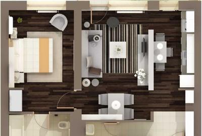 APARTAMENT 2 CAMERE MOBILATE IN BANEASA / IANCU NICOLAE - 2