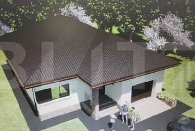 Vila plan parter 120mp utili/600mp teren, zona Priseaca - 2