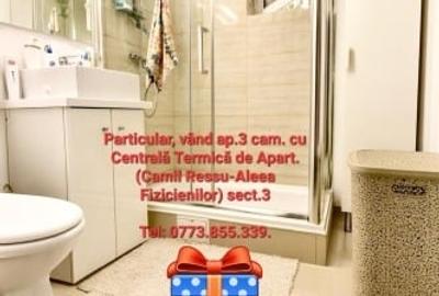 Particular, vând ap.3 camere, cu CENTRALĂ TERMICA de ap., Matei Ambrozie-Titan - 11