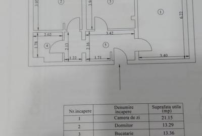 Apartament 2 camere, zona Bariera, etaj intermediar. Apartament 2 camere, zona Bariera, etaj intermediar. - 8